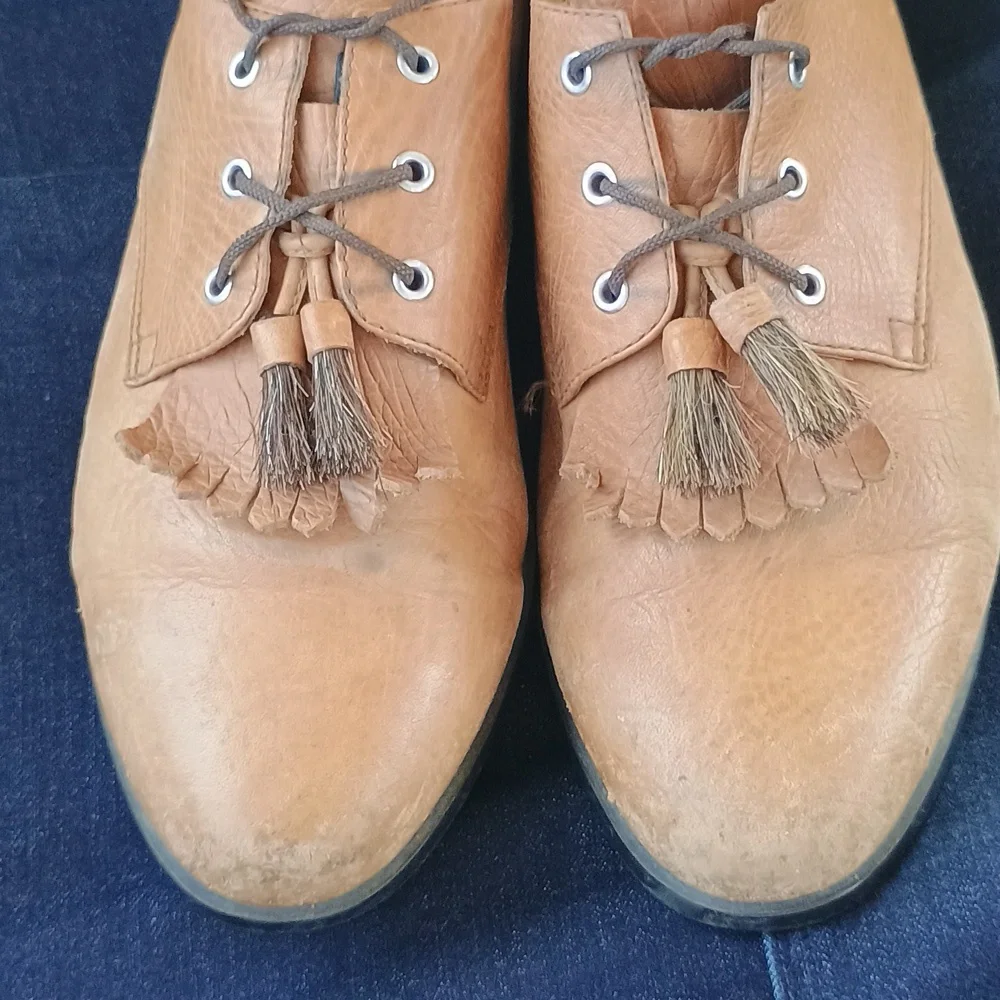 Ariat Jamie Kiltie tassel brogue Oxford shoes women’s size 8 - Picture 3 of 9